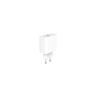 GEMBIRD PD nabíjačka USB-A USB C 20W biela TA-UC-PDQC20-01-W