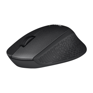 Logitech M330/Kancelárska/Optická/Pre pravákov/1 000 DPI/Bezdrôtová USB/Čierna 910-004909
