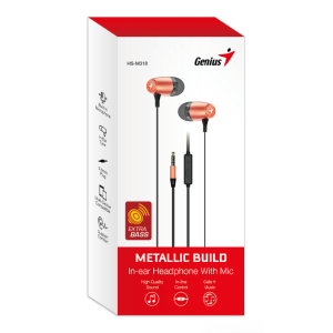 Genius HS-M318 slúchadlá, zlatá 31710016400