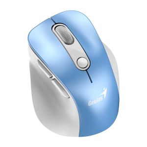 Genius Ergo 9000S Pre/Ergonomická/Optická/Pre pravákov/2 400 DPI/USB+BT/Svetlo modrá 31030039401