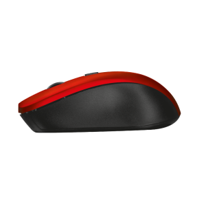 TRUST Mydo Silent Click/Kancelářská/Optická/Bezdrátová USB/Černá-červená 21871