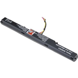 Batéria T6 Power Asus GL752, N552, N752, FX553, G553, GL553, 2600mAh, 37Wh, 4cell, Li-ion NBAS0123