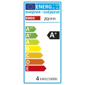 EMOS LED ŽÁROVKA CLASSIC MINI GL 4W(30W) 330lm E27 NW 1525733406