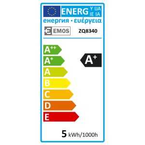 EMOS LED ŽÁROVKA CLASSIC MR16 3,8W(30W) 320lm GU10 WW 1525730200
