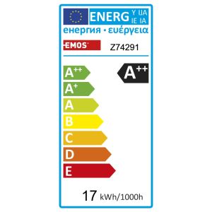 EMOS LED FLM A67 17W (150W) 2452lm E27 NW A++ 1525283402