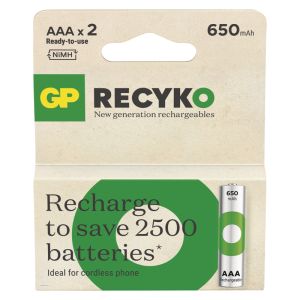GP Nabíjací bat.ReCyko 650 AAA (HR03)-2ks 1032122062