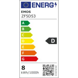 EMOS LED FLM A60 7,8 W (75 W) 1 060lm E27 NW 1525733499