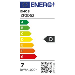 EMOS LED FLM CANDLE 7W (75W) 1055lm E14 WW 1525731258