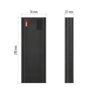 EMOS PWB NTBF30 27000 MAH 100 W PD 1×USB-C 1×USB-A 1613056100