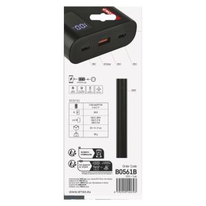 EMOS PWB NTBF30 27000 MAH 100 W PD 1×USB-C 1×USB-A 1613056100