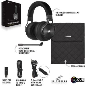 CORSAIR herný bezdrôtový headset VIRTUOSO XT RGB CA-9011188-EU