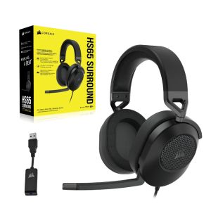 CORSAIR HS65 SURROUND/7.1/Jack/Drôt/Čierna CA-9011270-EU