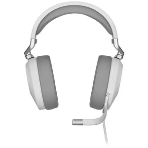 CORSAIR HS65 SURROUND/7.1/Jack/Drôt/Šedá-biela CA-9011271-EU