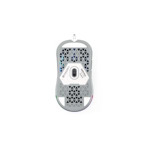 Endorfy GEM Plus/Herná/Optická/Pre pravákov/19 000 DPI/Drôtové USB-A/Biela EY6A011