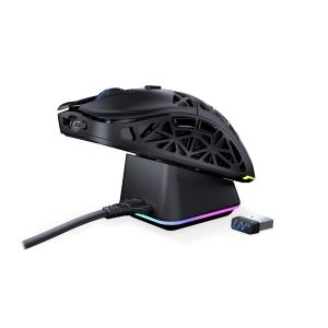Endorfy Liv Plus/Herná/Optická/Pre pravákov/26 000 DPI/Drôtové/Bezdrôtové/Čierna EY6A016