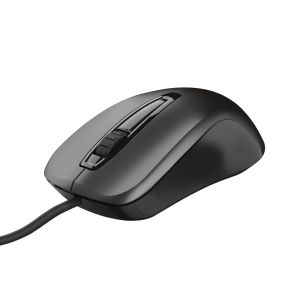 TRUST CARVE/Kancelárska/Optická/1 200 DPI/Drôtová USB/Čierna 23733