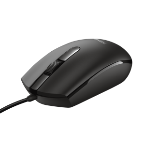 TRUST BASI/Kancelárska/Optická/1 200 DPI/Drôtová USB/Čierna 24271