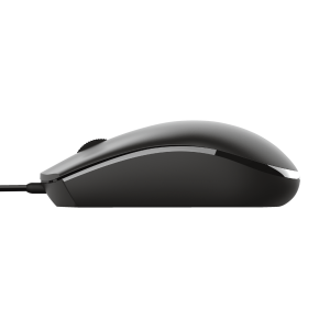 TRUST BASI/Kancelárska/Optická/1 200 DPI/Drôtová USB/Čierna 24271