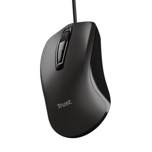 TRUST BASICS/Kancelárska/Optická/1 200 DPI/Drôtová USB/Čierna 24657