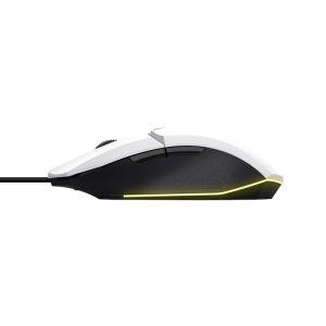 TRUST GXT 109 FELOX/Herná/Optická/Pre pravákov/6 400 DPI/Drôtová USB/Biela 25066
