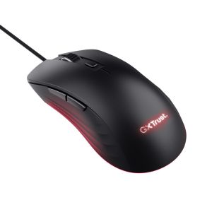 Trust GXT924 YBAR+/Herná/Optická/Pre pravákov/25 600 DPI/Drôtová USB/Čierna 24890