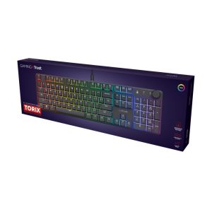 Trust Gaming GXT 866 Torix/Drôtová USB/US layout/Čierna 24910