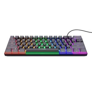 Trust Gaming GXT 867 Acira/Drôtová USB/US layout/Čierna 24882