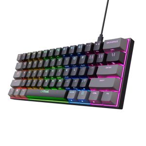 Trust Gaming GXT 867 Acira/Drôtová USB/US layout/Čierna 24882