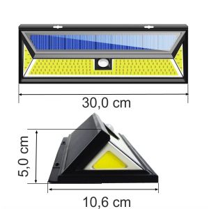 Solární LED světlo s pohybovým senzorem V80180 V80180