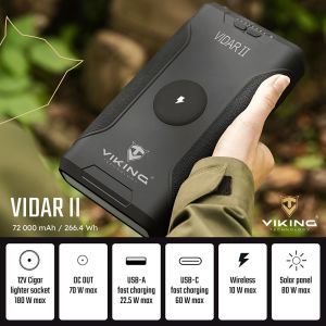 Outdoorová powerbanka Viking VIDAR II VIDARII
