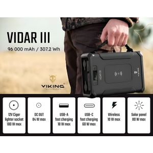 Outdoorová powerbanka Viking VIDAR III VIDARIII