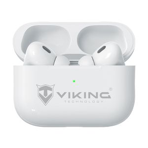 Bezdrôtové Bluetooth slúchadlá Viking AIR PLUS/ANC/BT/Bezdrôt/Biela VPRORT