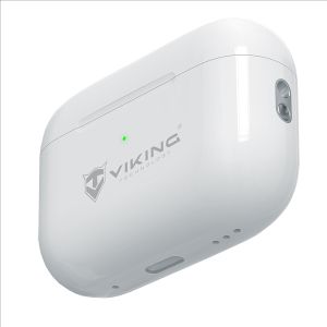 Bezdrôtové Bluetooth slúchadlá Viking AIR PLUS/ANC/BT/Bezdrôt/Biela VPRORT