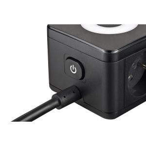 Sieťový adaptér VIKING YC23L, čierna VYC23LB