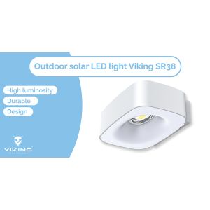 Vonkajšie solárne LED svetlo Viking SR38 VSR38