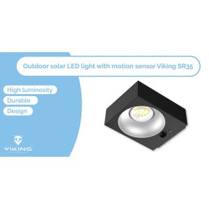 Vonkajšie solárne LED svetlo Viking SR35 VSR35