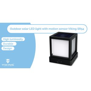 Vonkajšie solárne LED svetlo Viking SR54 VSR54