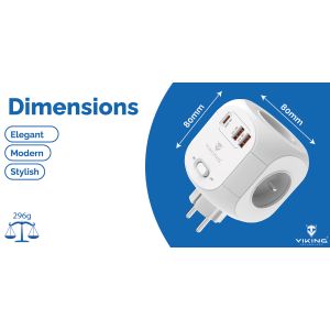 Sieťový adaptér Viking AC43 VAC43