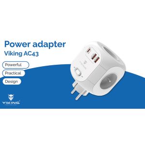 Sieťový adaptér Viking AC43 VAC43