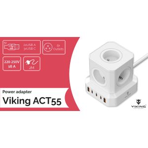 Sieťový adaptér Viking ACT55 VACT55