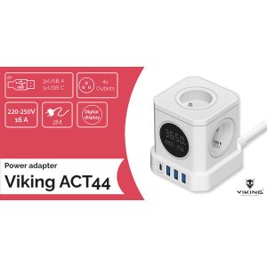 Sieťový adaptér Viking ACT44 VACT44