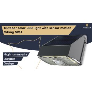 Vonkajšie solárne LED svetlo Viking SR11 VSR11