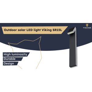 Vonkajšie solárne LED svetlo Viking SR15L VSR15L