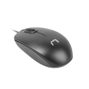 Natec laserová myš HAWK/1000 DPI/Kancelárska/Laserová/1 000 DPI/Drôtová USB/Čierna NMY-1185