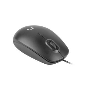 Natec laserová myš HAWK/1000 DPI/Kancelárska/Laserová/1 000 DPI/Drôtová USB/Čierna NMY-1185
