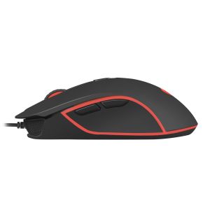 Genesis herní optická myš KRYPTON 150/2400 DPI/Herní/Optická/Drátová USB/Černá NMG-1410