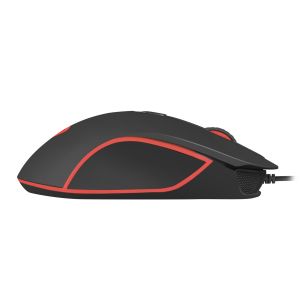 Genesis herní optická myš KRYPTON 150/2400 DPI/Herní/Optická/Drátová USB/Černá NMG-1410