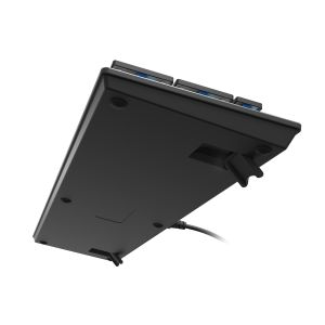 Genesis herná mechanická klávesnica THOR 420/RGB/Content Slim Blue/Drôtová USB/US layout/Sivá NKG-1587