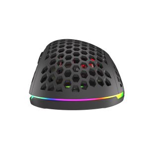 Genesis herná optická myš XENON 800/RGB/Herná/Optická/Pre pravákov/6 000 DPI/Drôtová USB/Čierna NMG-1629
