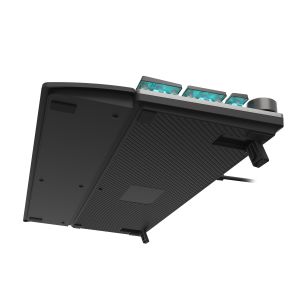 Genesis herná mechanická klávesnica THOR 380/RGB/Outemu Blue/Drôtová USB/US layout/Čierna NKG-1725